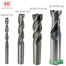 BB 엔드 밀 HSS 커터 CNC 금속 강철 플라스틱 2 3 4 플루트 톱니 1 40mm 직경 세트 ISO 임페리얼 저속 가공 도구, 66 13x12x53x110_01 2-Flutes