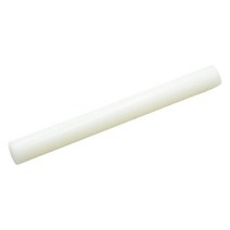 GHSHOP 퐁당 피자 파이를 위한 플라스틱 롤링 핀 20cm 비 지팡이 직업적인 롤러, 하얀색
