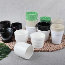 오메가키친 업소용 물컵 물잔 10종 스테디셀러 멜라민 사기 플라스틱 식당용 OMG, 02) 멜라민 물컵中(백색)