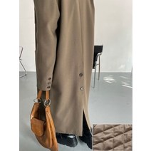 여성 트렌치코트 가을 겨울 새로운 시리즈 고급 디자인 프랑스 스타일 유휴 스타일 중간