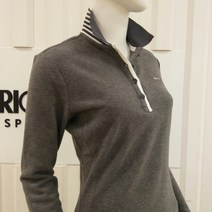 루이까스텔 FW가을겨울 배색 마이 요꼬에리 여성티셔츠 3LCTS055