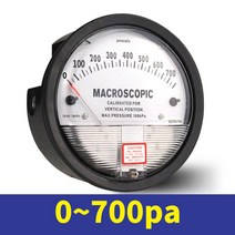 차압계 디지털압력계 게이지 휴대용 마노메터 풍압계 0-60pa, 0-750Pa