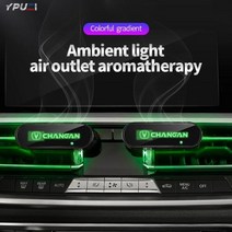 1pcs 자동차 향수 에어 컨디셔너 공기 출구 아로마 테라피 bmw 아우디 LED 크리 에이 티브 랜턴 합금 장식 용품, For Mercedes