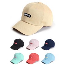 슈프림야구모자 SUPREME볼캡 대두볼캡 커플모자 여행