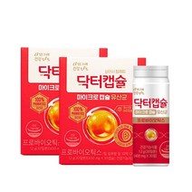 빙그레 닥터캡슐 마이크로 캡슐 유산균 30정, 2개