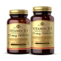 솔가 비타민 D3 5000IU 콜레칼시페롤 120/240베지캡슐, 01. 비타민D 5000mcg 120캡슐