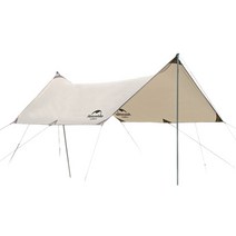 네이처하이크 감성 타프 차박 렉타 헥사 캠핑 클럽 대형 그늘막 3가지 사이즈 편한 방수방풍 UPF50 자외선차단 넓은 차광면적