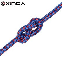 XINDA Escalada Paracord 암벽 등반 로프 액세서리 코드 4mm 직경 고강도 Paracord 안전 로프 생존 장비, 블루 20m