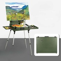 이젤화판 미술 받침대 휴대용 야외용 캔버스 스케치