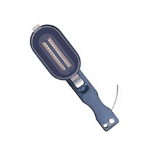 물고기 피부 브러시 빠른 제거 물고기 스케일 스크레이퍼 대패 도구 물고기 스케일러 낚시 칼 청소 도구 주방 요리 액세서리|해산물 도구|, black Black