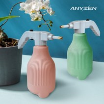 애니젠 자동분사 전동 분무기 1.5L (그린) 충전식분무기 원예 세차 방역, 1개