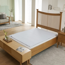 일월 순면 카본 탄소매트, 블루 더블