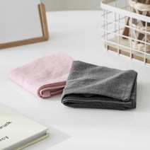 린넨 에티켓 손수건 휴대용 앞치마 무릎덮개, 차콜 - 기본 포장