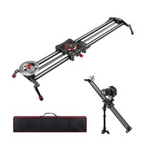 GVM 카메라 슬라이더 31인치/80cm 돌리 레일 트랙 스태빌라이저 견고한 비디오 샷 DSLR DV 영화 사진용 베어링 6p