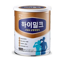 일동후디스 하이밀크 헬씨 밀크 포뮬라 성인분유 600g, 8개