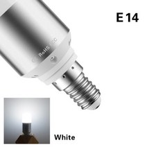 LED 램프 E27 E14 110V-220V 5W 7W 9W 촛불 전구 레트로 빈티지 에디슨 교체 50W 70W 90W 백열, E14 White