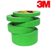 3M 마스킹테이프 그린색 20mm x 40M