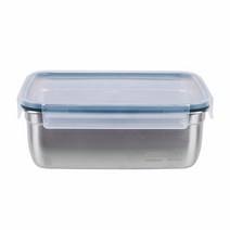[KT알파쇼핑]디디샵 스텐 직사각 밀폐 용기 초이스 8호 2600ml