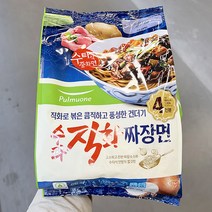 풀무원 직화짜장면 4인 1320g x 1개, 아이스박스포장