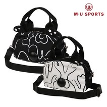 엠유스포츠 여성 코코코 파우치 MU21C3AB503, BLK