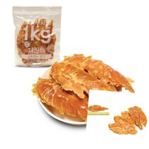 이지리치 치킨바 사사미 1KG 반려견영양식 강아지간식재료