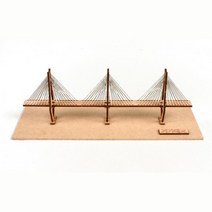 부산 거가대교 다리 목재 프라모델 키트 원목교구 eq 어린이집 우드퍼즐 toy 미니어쳐, 상세페이지참조