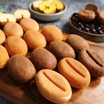 커피콩빵 약60개 (약50개+10개) 강릉 카페 디저트 어린이 간식, 바나나맛(540g) 약60개