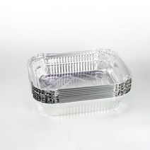 은박도시락 10개입 오븐 스파게티 파스타 용기 500ml 뚜껑미포함, 10개입(뚜겅없음)