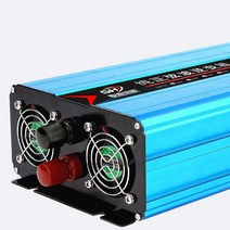 캠핑용인버터 차량용 인버터 12V 220V 캠핑용 변압기 차박 전기 충전, 1800w/220V/60V