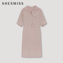 쉬즈미스 벨티드 포켓 원피스 SWWOPM22010