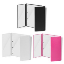 신나라-닷컴_히키스 각도조절 휴대용 거울 LED STUDIO MIRROR 용거울 소품 메이크업 미니 화장 사각 손거울_ tlsskfk, 신나라_닷컴-옵션_블랙