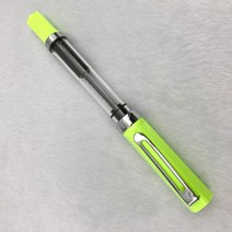 만년필 백화점 입문 명품 Lanbitou투명 만필플라스 FEF후드 펜촉, 03 Exposed F NIB, 03 fluorescent green