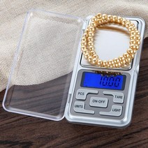 미니 포켓 고정밀 디지털 저울 보석 커피 저울 전자 저울 그램 저울 0.1g/0.01g, 04 500g-0.1g