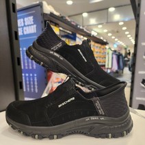 스케쳐스 HILLCREST / 힐크레스트 (슬립인스) 인조가죽으로 보온성을 높인 편하게 신는 가을 겨울 워킹화 미끄럼 방지 핸즈프리 끈 없는 편한 쿠션 아웃도어 워킹화 선주문 필수