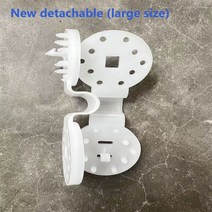 플라스틱 차양 그물 클립 그로밋 울타리 설치 후크 정원 도구 온실 그늘 천 고정 클램프 2-100 개, 05 Style 5_04 50Pcs