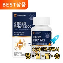 관절연골엔 엠에스엠 2000 1 011mg, 1통, 120정