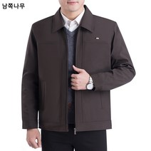 아빠 봄가을 아우터 남중년 자켓 남 캐주얼 남장년 중장년 자켓 노인 가을 겉옷