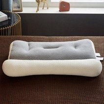 목침배게 코골이배게 높이조절배게 목주름배게 슈퍼 인체 공학적 모든 수면 베개 위치 뒷 목 등 어깨, A+40x60cm
