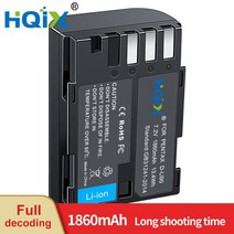HQIX 펜탁스 K-1 K-52 K-7D IIs K-3 Ⅱ 645Z 645D 미러리스 SLR 카메라 D-LI90 충전기 배터리, 01 Battery