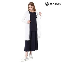 [마르조][1종]데일리 프리 가디건 화이트