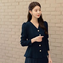 시크라인 레지나 페플럼 블라우스 CLLC-B-32