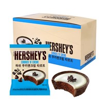 [허쉬] 쿠키앤크림 타르트 38g x 10개, 허쉬 쿠키앤크림 타르트 38g x 10개