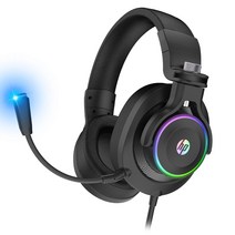 HP H500GS RGB 7.1 게이밍헤드셋 블랙, 단품