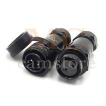 WEIPU SA20 2 핀 항공 커넥터 금속 스레드 M20 도킹 플러그 소켓 AC DC 신호 LED CNC 산업 장비, 없음, Plug and socket