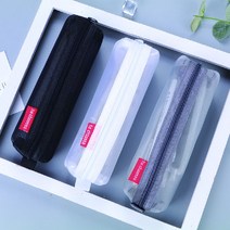 즐거운 쇼핑 되세요~국내 메쉬필통 파우치 안경케이스~오늘도 멋진하루, 메쉬펜슬파우치 블랙