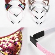 스팽클 고양이귀 머리띠 유아핀 아동핀 어린이핀 집게핀 악세사리 아기자기샵 헤어 여성핀