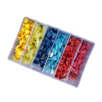 가재울산업 8)T-tap 전기 와이어커넥터 압착 단자120pcs 터미널단자 크로스보더 스트리퍼 베어단자 절연단자 5697-5609756ea, gajae6526 1, gajae6526 본상품선택