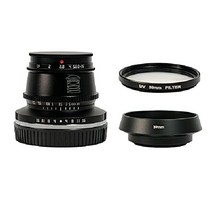티티아티산 35mm f1.4 단렌즈 7아티산 TTartisan 캐논 후지 니콘 소니, 캐논 M, Black