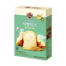 CJ 아이들간식 브런치 홈파티 식빵믹스760g 영양간식 한끼식사, 8개