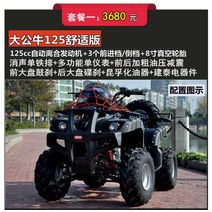 사륜 4륜 오토바이 ATV 바이크 산악 오프로드 네발 농촌 오토바이, E